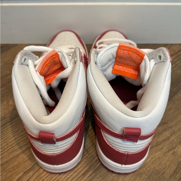 Nike SB Dunk High Orange Sweet Beet Mens Size 8 Womens Size 9.5 - DQ4485 600 - Picture 7 of 11